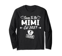 Presto per Essere Mimi Again EST 2027 Mom To Be Maglia a Manica