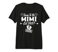 Presto per Essere Mimi Again EST 2027 Mom To Be Maglietta Premium