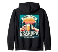 Presto per Essere Nonno, Nuovo Futuro Che Si aspetta Che Il Nonno Sia Felpa con Cappuccio