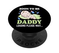 Presto per essere papà Caricamento Si prega di attendere l'annuncio di gravidanza PopSockets PopGrip Adesivo