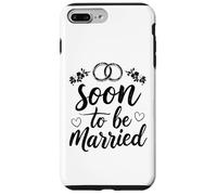 Presto per sposarsi 2025 Sposa e sposo Coppie fidanzate Custodia per iPhone 7 Plus/8 Plus