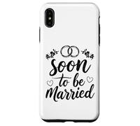 Presto per sposarsi 2025 Sposa e sposo Coppie fidanzate Custodia per iPhone XS Max