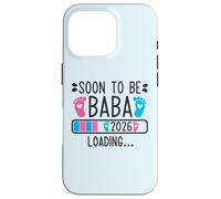 Presto sarà Baba 2026 Caricamento annuncio di gravidanza 2026 Custodia per iPhone 16 Pro