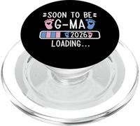 Presto sarà G-Ma 2026 Caricamento Annuncio di gravidanza 2026 PopSockets PopGrip per MagSafe