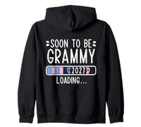 Presto sarà Grammy 2027 Caricamento Annuncio di Gravidanza 2027 Felpa con Cappuccio