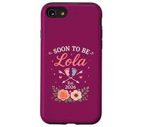 Presto sarà Lola Est. 2026 Rivela floreale del bambino in gravidanza Custodia per iPhone SE (2020) / 7/8