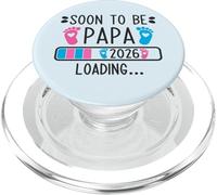 Presto sarà Papa 2026 Caricamento Annuncio di gravidanza 2026 PopSockets PopGrip per MagSafe