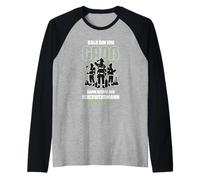 Presto Sarò Pompiere Fratello Maggiore Maglietta Maglia con Maniche Raglan