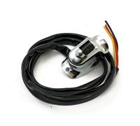 Presto Stile Commutatore Abbagliante Cromato Con Cavo, per Harley - Davidson