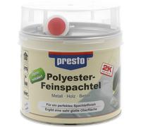Presto 2K Poliestere Filler Fine 500 G Stucco Livellante Alto Con Indurente