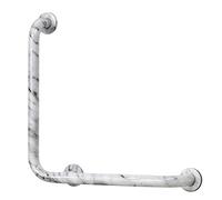 PrestoEquip - Barra ad angolo Luxcover 160 MB160 murale marmo bianco