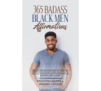 Preston Greene Jasmine Greene 365 Badass Black Men Affirmations (Tascabile)