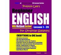 Preston Lee’s Beginner English With Workbook Section Lesson 1 - 20 For Ukrainian Speakers