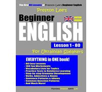 Preston Lee's Beginner English Lesson 1 - 80 For Ukrainian Speakers (British Version)