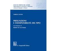 Presunzioni e indisponibilità del tipo