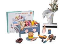 Pretend Grill, Little Chef Play Cooking Plaything Set 9.8 x 7.05 x 5.31 inches, Interactive Educational Toy for Preschoolers, Develops Hand-Eye Coordination, Ideal for Boys and Girls Aged 1-3