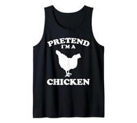 Pretend Im A Chicken Design polli contadini Canotta