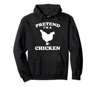 Pretend Im A Chicken Design polli contadini Felpa con Cappuccio