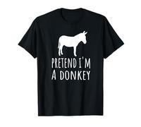 Pretend I'm A Donkey - Carino Spooky Funny Animal Farm Farmer Maglietta