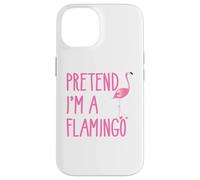 Pretend Im a Flamingo Pink Flamingo Halloween Costume Adult Custodia per iPhone 14