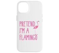 Pretend Im a Flamingo Pink Flamingo Halloween Costume Adult Custodia per iPhone 14 Plus