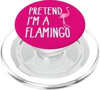 Pretend Im a Flamingo Pink Flamingo Halloween Costume Adults PopSockets PopGrip per MagSafe