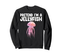 Pretend I'm A Jellyfish Kids Men Women Costume Felpa