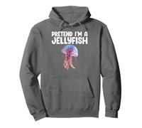 Pretend I'm A Jellyfish Kids Men Women Costume Felpa con Cappuccio
