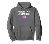 Pretend I'm A Jellyfish Kids Men Women Costume Felpa con Cappuccio