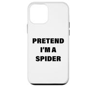 Pretend I'm A Spider Halloween Costume Pigro Facile Gambe Rapide Custodia per iPhone 12 mini