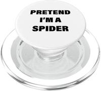 Pretend I'm A Spider Halloween Costume Pigro Facile Gambe Rapide PopSockets PopGrip per MagSafe