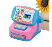 Pretend Play Cash Register, Realistic Mini Toy, Interactive Learning