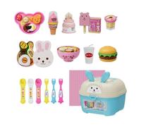 Pretend Play Food Set - Strawberry Pudding Toy | Role Play Kitchen | Realistic Dessert Design, Interactive Feeding Fun, Develops Social Skills, Great For Daycare & Nursery, For Kids 3+
