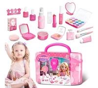 Pretend Set Di Trucchi - Set Di Trucchi Per Bambini In ABS EVA Da 7,48 Pollici | Giocattolo Cosmetico Sicuro Per I Bambini: Colori Vivaci, Formula Delicata, Incoraggia La Creatività, Il Gioco Di Ruolo