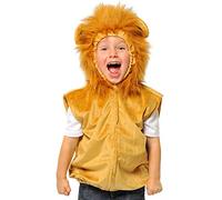Pretend to Bee Costume da leone selvatico per bambini, unisex, marrone, 3-7 anni