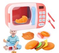 Pretenza il giocattolo a microonde per bambini - bambino -safe giocando , microonde per cucinare | Dispositivo di apprendimento interattivo, fornello da cucina giocattolo, forno a microonde per