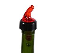 Pretfy 1 Pc da 15 Ml di Plastica Componente Essenziale Versare Bevande Bottiglia per Colpi di Bevande da Cocktail Rapido Misura Misura del Vino - Prestazioni e durabilità Avanzate (Rosso)