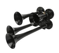 Pretfy 12-24 V Trombe Air Horn Premium Module Cars di Treni Loud Power Easy Boats Installazione Robusta e Legata in Lega Truck di Zinco Super con Porto