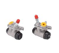 Pretfy 2 Pezzi Cilindro della Ruota del Freno a Tamburo Anteriore 45370-HM8-B41 Sostituzione in Lega per TRX250TE1 ATV