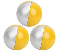 Pretfy 3 Pezzi di Gioco da Giocoleria per Sport per Il Tempo Libero, Puzzle e Giocattolo Educativo Interni (Giallo/Argento)