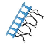 Pretfy 6pcs Tappi di Corda per Gambe al Gamba del Gamba di Surf, Plug in Plastica in Nylon Accessorio per Leash Schiuma Morbida (#2)