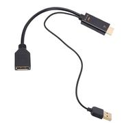 Pretfy Cavo da Interfaccia Multimediale HD 4K a DisplayPort Femmina, Trasmissione Senza Perdite e Configurazione Semplice per Display Ad Alta Definizione, 1 unità