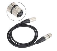 Pretfy Cavo per Microfono XLR Professionale da 3 Pin Maschio a Femmina Design Durevole per Studio e Dal PVC 1 X 10 Piedi (3 metri / 9,8 piedi)