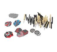 Pretfy Darts da 18 Pezzi in Acciaio Professionale con Voli per Fitness e Pratica Interna