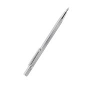 Pretfy Incisione Robusta Portatile Robusto per lo Strumento di Scribra per Materiali Duri - Montaggio Universale, Duratura (Argento)