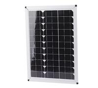 Pretfy Kit di Pannelli Solari Monocristallini da 100 W con Controller Impermeabile 20A 12V/24V per Campeggio per Auto