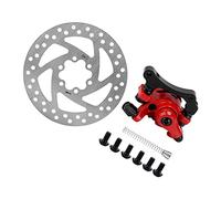 Pretfy Kit Pinza a Disco Freno 140 Mm, Frenata Efficiente, usura. Realizzato in Lega di Alluminio e Acciaio Inossidabile, Adatto Allo Scooter elettrico. Riduce il Trasferimento di
