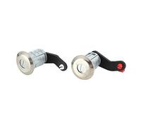 Pretfy Master Sinistra a Destra Efficiente Componente Lock Porta ABS per con 7701470945 2016 7701470944 Keys Materiale Cilindro Adatto 1998 - Monti Universali, Lungo Durata