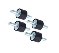 Pretfy Modulo Compatto della Pompa del Compressore Aria Filettata 15 Shock M6 Ti Montanti in Gomma 20 Match di Montaggio di Saldatura Anti -Damper per Vibrazioni - Ottimizzato per Il Massimo Efficio