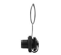 Pretfy Monte di Precisione in Plastica Nera da 22 Mm per Elementi della Valvola di Installazione Portatili Gonfiabili Easy Jilong Sostituzione Aria Barca - Soluzione Grado Professionale